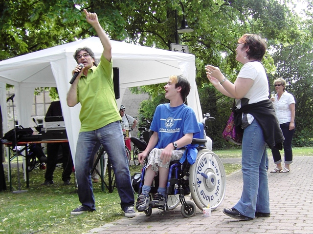 Alberto Colucci und Florian singen Liliensong